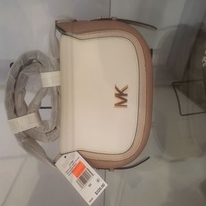 MICHAEL Michael Kors Soft Pink Jolene Small Saddle Crossbody Bag